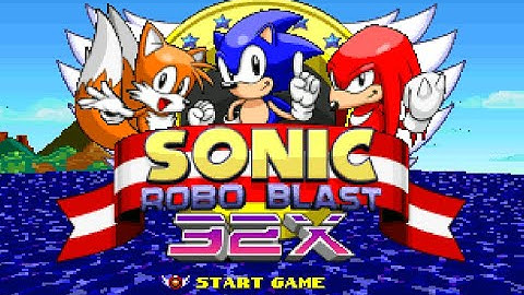 Sonic Robo-Blast 2 V0.2 (General Gameplay - Sega 32X)