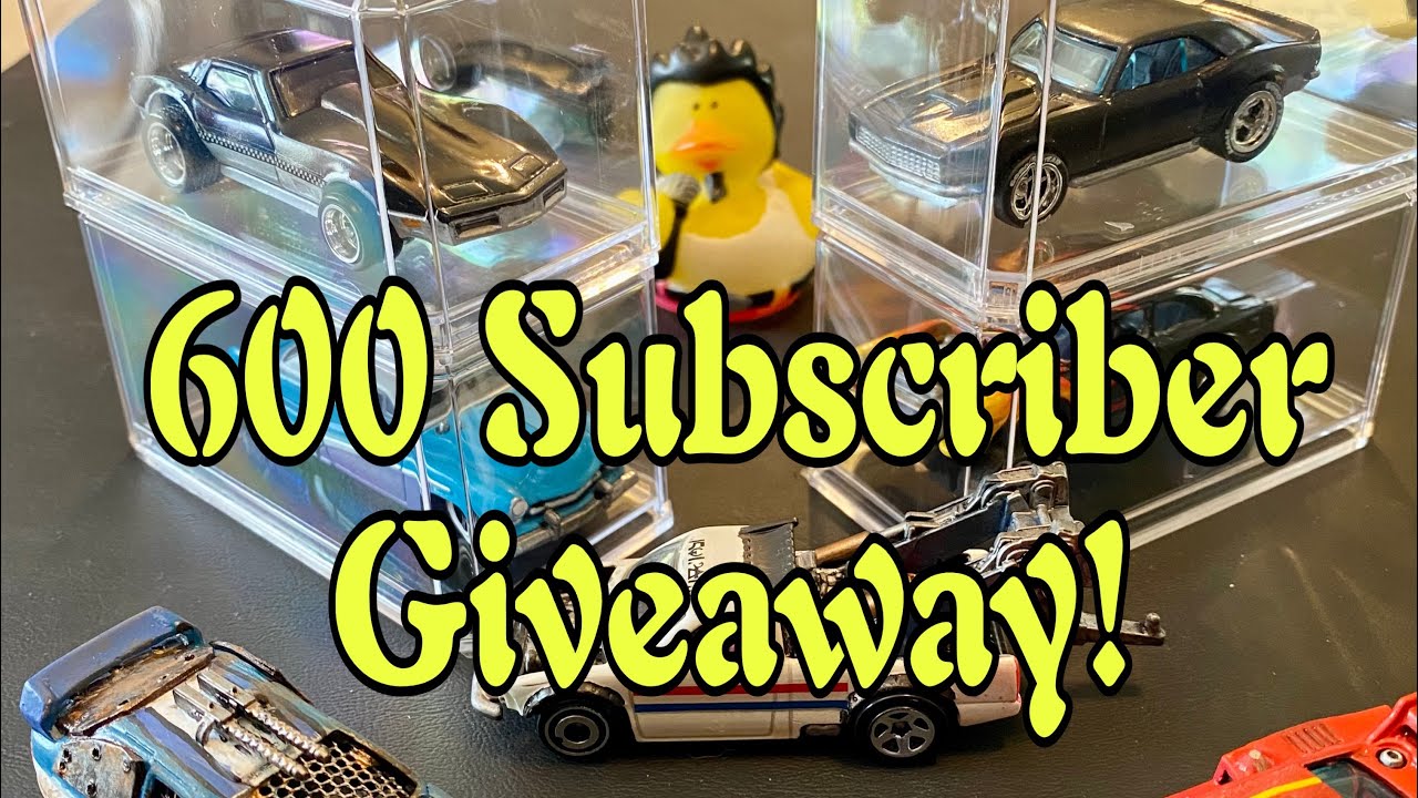 600 Subscriber Giveaway!