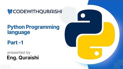 Python Programming Language for Beginners in Pashto | Part-1