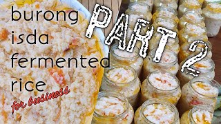 How to make buro |fermented rice| Burong Isda for business| Will Chimplee