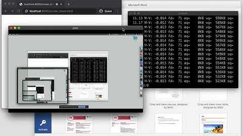 Screen share with fetch() streaming upload via Piping Server