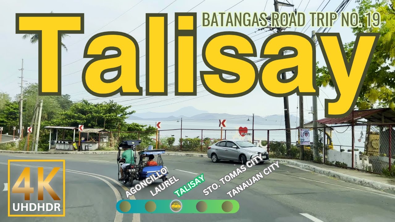 TALISAY Batangas Road Trip No. 19 | The Seedling Bowl of the Nation | CALABARZON | Philippines | 4K