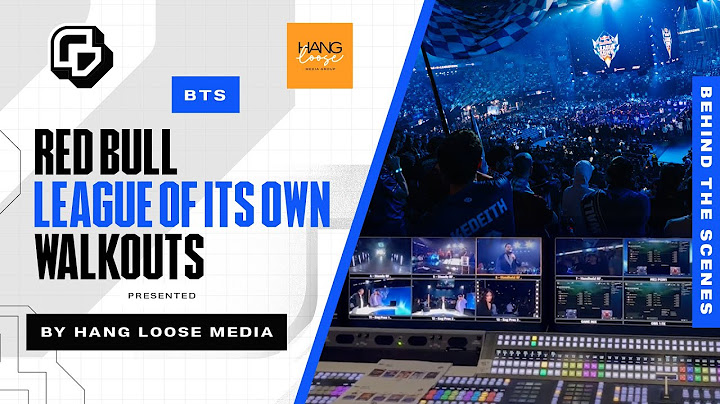 Karmine Corp Red Bull League of Its Own 2024 Walkouts - Hang Loose Media │ Behind The Scenes
