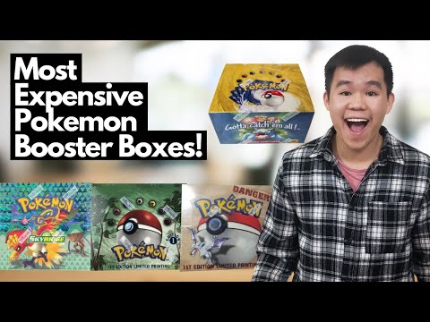 The Most Expensive Pokemon Card Booster Boxes of All Time - Who's Buying  These?! - YouTube