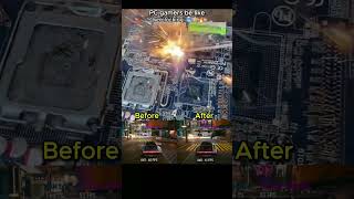 PC Gamers Be Like: Overclocking Before vs After ☠️🔥 #shorts