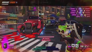 Sombra Highlight dual ult with Dva