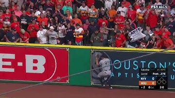 Aaron Judge Robs Yulieski Gurriel of Homerun vs Astros | Yankees vs Astros Game 7 ALCS
