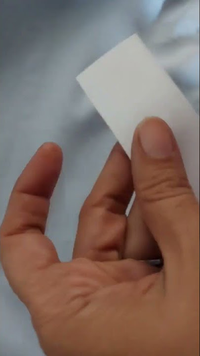 Repair small torn or hole in your clothes with this non stitching trick #diy #diytips #paper pasting
