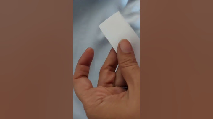 Repair small torn or hole in your clothes with this non stitching trick #diy #diytips #paper pasting
