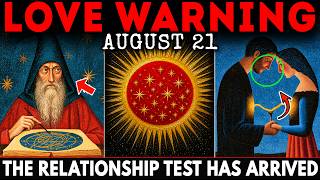 IT'S HERE! Venus Opposite Saturn TODAY— 5 Zodiac Signs Facing a LOVE Reality Check!🌕AUGUST 21