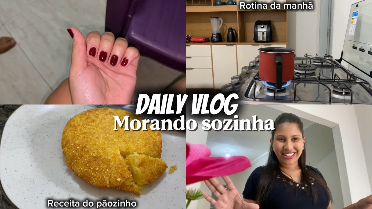 Daily vlog do meu DOMINGO morando SOZINHA, dia tranquilo de muita chuva 🌧️ 🤏🏽🥰