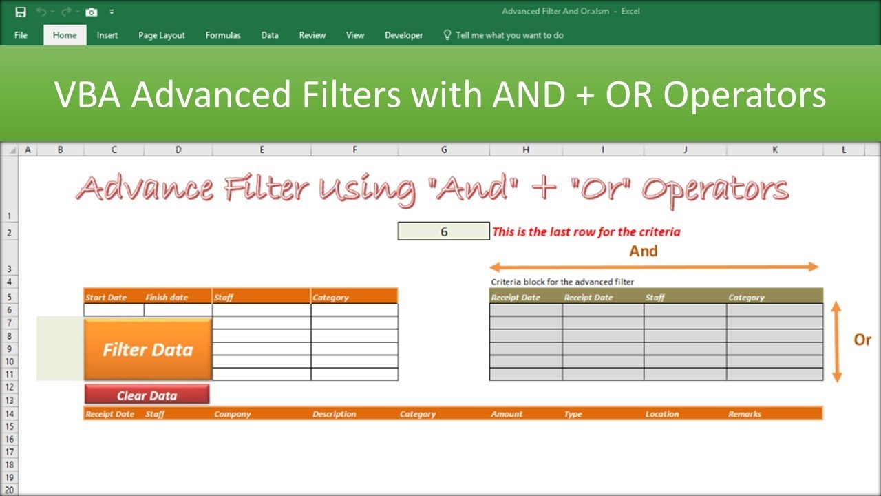 vba-advanced-filter-with-and-or-operators-part1-youtube