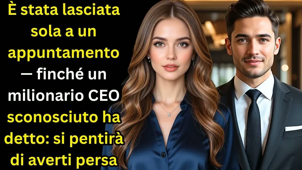 L'ha lasciata sola alla riunione — finché un milionario amministratore delegato ha detto si pent