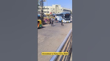 Ahmedabad to Rajkot Volvo 9600// Short//tranding 🔥//viral//Vidio//YouTube shorts//Raish Musafar 07