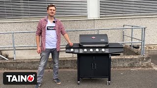 TAINO RED Gasgrill - Montage des Seitenkochers - Artikel-Nr. 93511