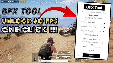 PUBG GFX Tool for Tencent Gaming Buddy | Unlock 60FPS in PUBG Mobile Tencent Gaming Buddy for PC