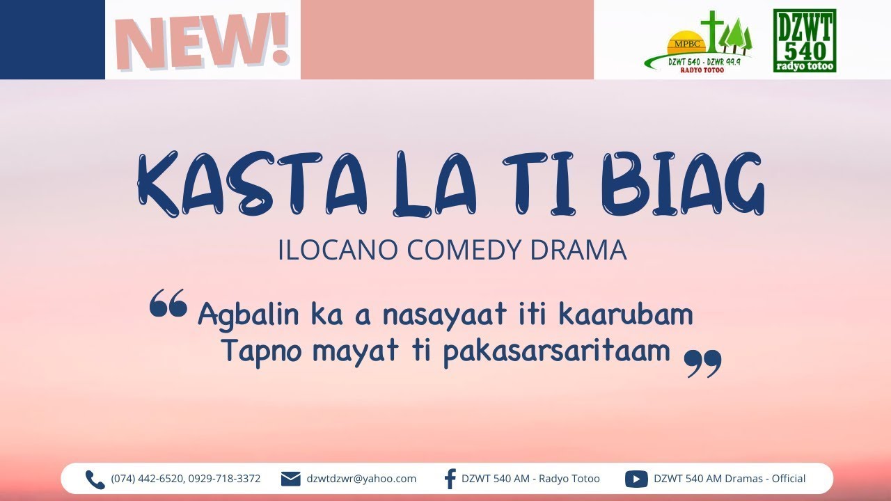 Kasta la ti Biag - January 10, 2026 #IlocanoComedyDrama #DZWTDramasOfficial