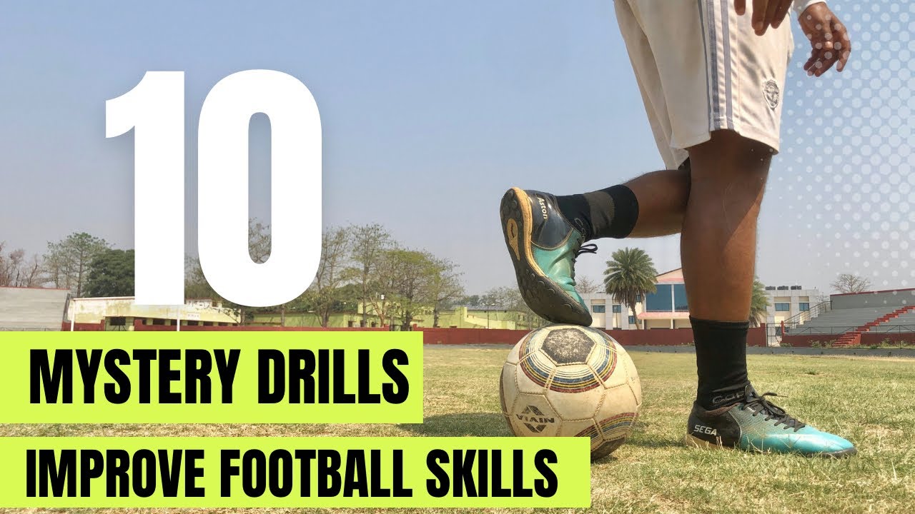 10 Ball Mystery Drills / Improve Football Skills ⚽️ - YouTube