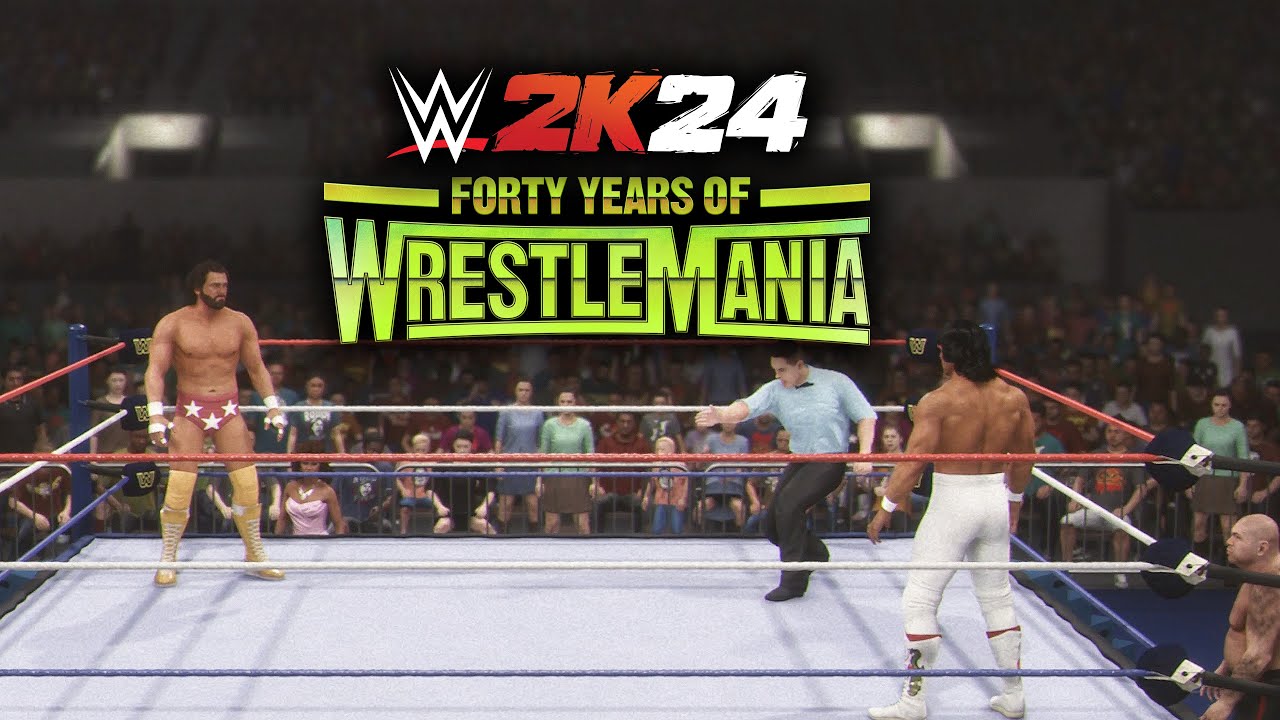 WWE 2K24: 40 YEARS OF WRESTLEMANIA:  SAVAGE VS STEAMBOAT 1987!!