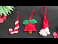 Diy Christmas Decoration From Felt | Easy christmas decor | Cara buat hiasan pohon natal dari flanel