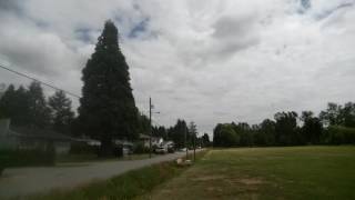US - Canada Border (ditch) Washington - Brit. Columbia- July 13, 2017 - Travels With Phil - Unedited
