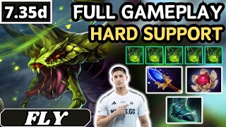 10500 AVG MMR - Fly VENOMANCER Hard Support Gameplay 21 ASSISTS - Dota 2 Full Match Gameplay