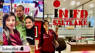 INIFD Saltlake campus ||kolkata|| Fashion designing & Interior designing ...college visit 😍😍😍