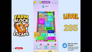 Farm Block Escape Level 285 Walkthrough Solution