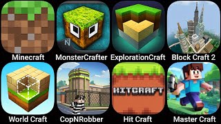 Minecraft, MonsterCrafter, Exploration Craft, Mini Block Craft 2, World Craft Building, CopNRobber screenshot 3