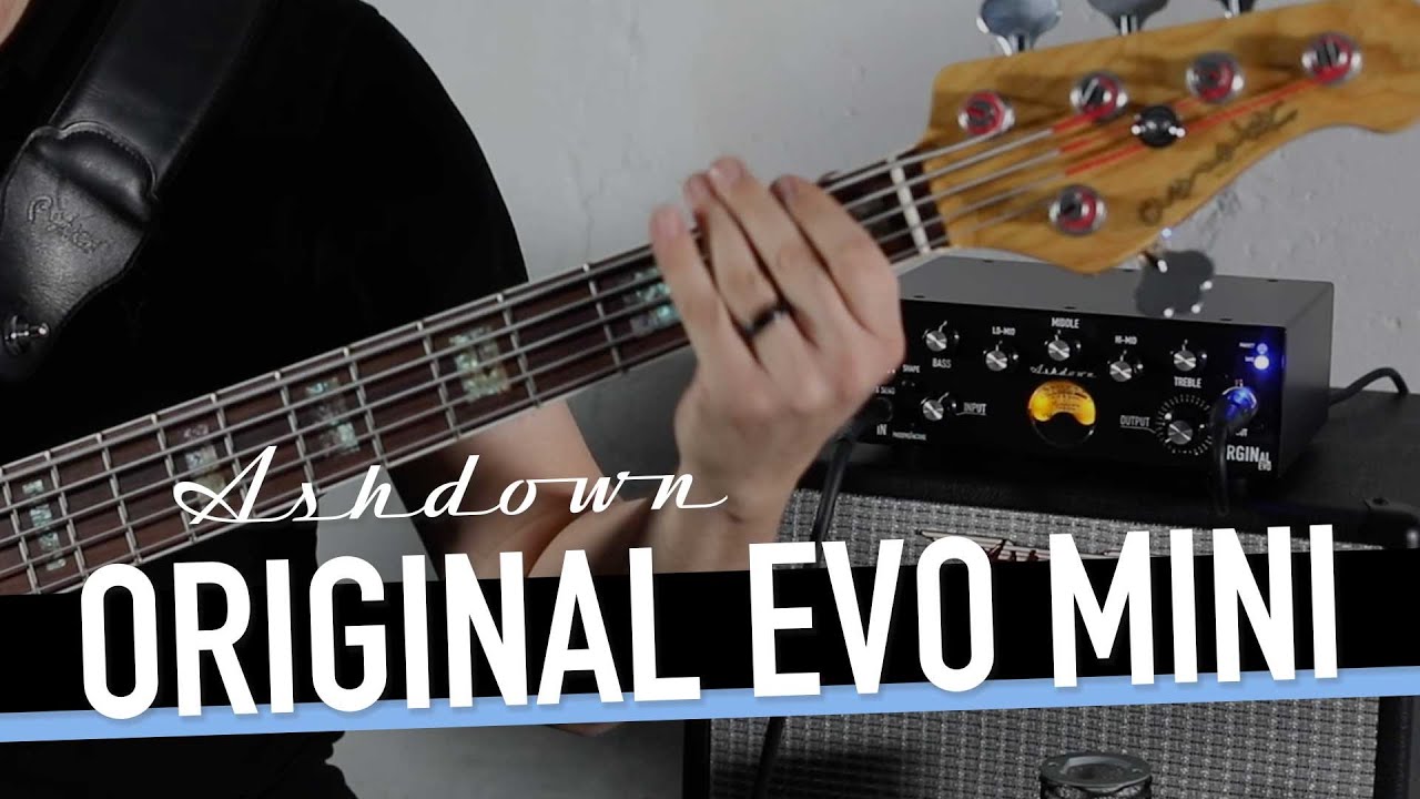Ashdown OriginAL EVO Demo by PHIL MANN Pt.1