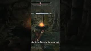 Watch out for that skeleton Cicero! - Skyrim