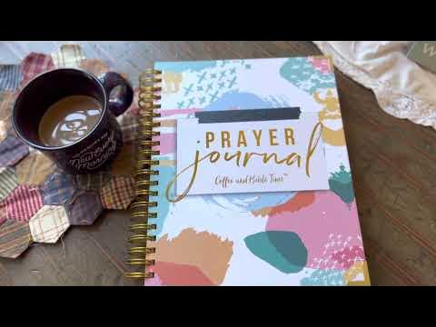 Heather's HeArt - Review of my brand new Coffee and Bible Time Prayer  Journal #coffeeandbibletime 