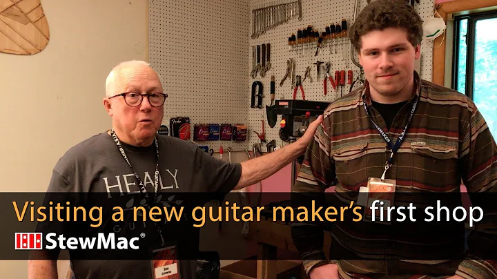 Visiting a new guitar maker's first shop