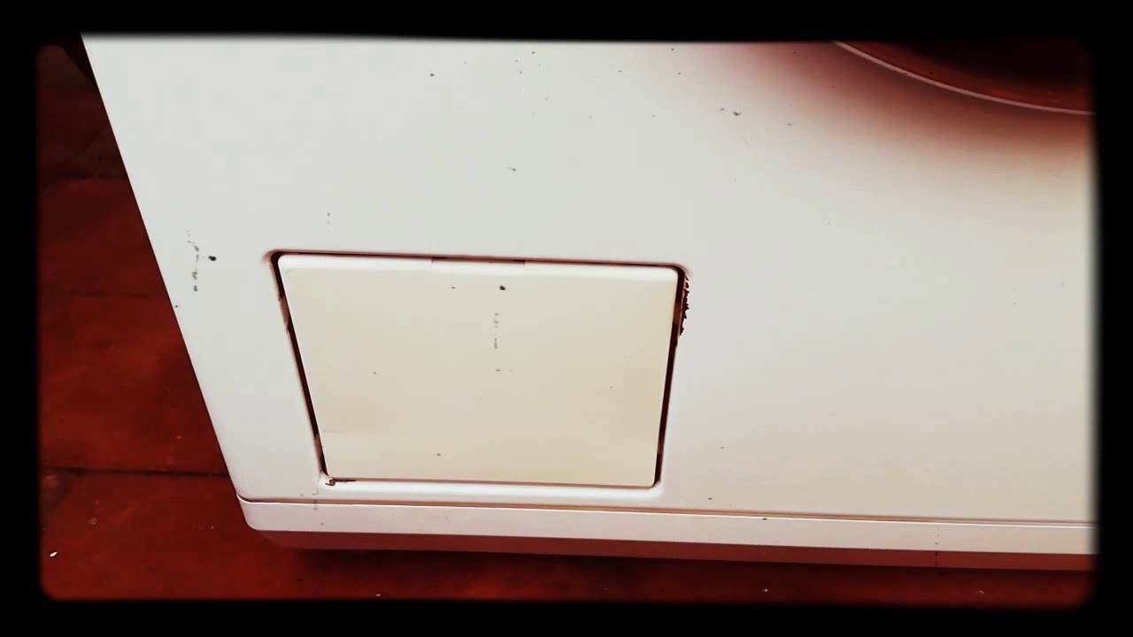 Waschmaschine, Flusensieb Deckel öffnen, Werkzeug. YouTube