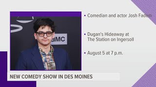 Comedian Josh Fadem to perform in Des Moines in August