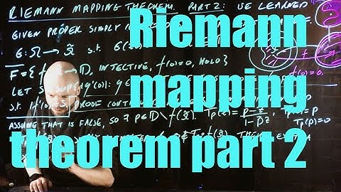 Riemann mapping theorem part 2