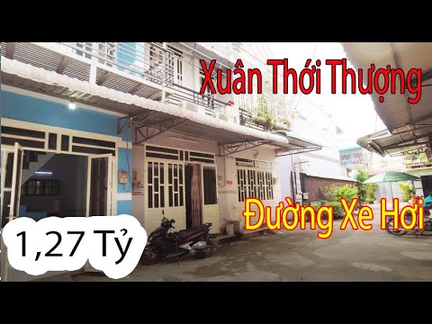 Video Bán nhà hóc môn đường xe hơi 1,27 tỷ | nhà đất xuân... - youtube