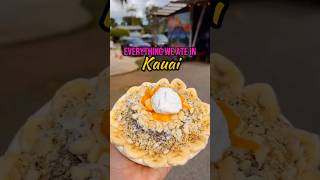 Download Lagu ￼ Everything we ate in Kauai, Hawaii #lfam #travel #kauai MP3