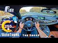 2020 BMW I8 Coupe TOP SPEED On AUTOBAHN NO SPEED LIMIT By AutoTopNL 