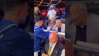 JuJu Ballo Meeting Bob Arum After Pro Debut 🤝#boxing