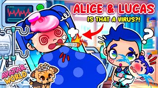 Alice \u0026 Daisy Caught a Mysterious Virus! 🤧💥 | Avatar World Sick Day