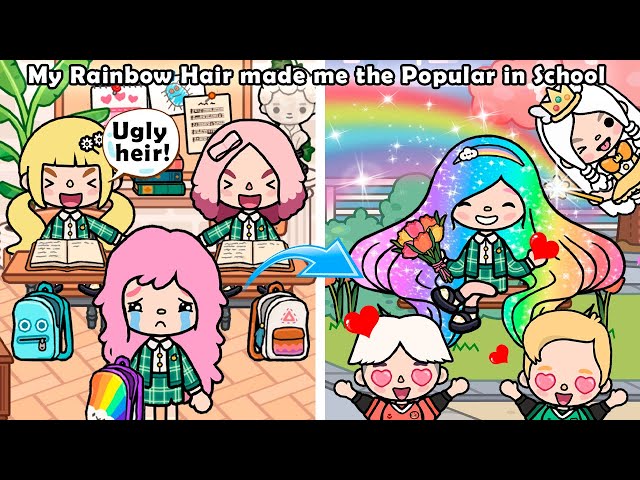 What Kind Of Toca Life Rainbow Hair Character Would You Be? - DiggFun