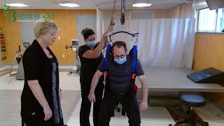 SAS Supported Ambulation System Demonstration at The Brentwood Rehabilitation and Healthcare Center