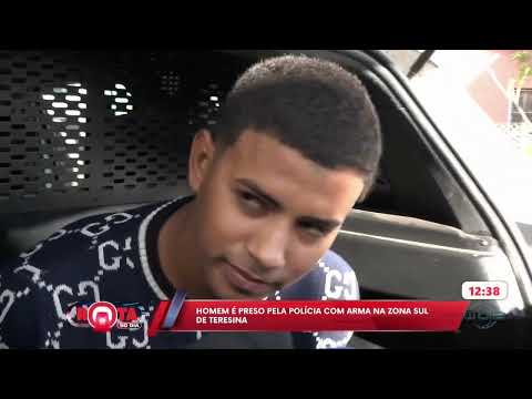 ROTA DO DIA - HOMEM É PRESO PELA POLÍCIA COM ARMA NA ZONA SUL DE TERESINA