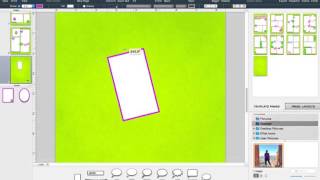 How to use the boxes on Comic Life