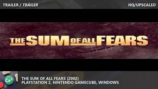 The Sum of All Fears | PS2/GC/PC | 2002/2003 | Video Game Trailer | HQ/Upscaled