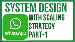 System Design Interviews : Whatsapp | Facebook Messenger | Chat systems