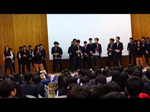 영덕중 졸업식 카레