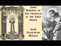 Franciscan Herald - Saint Benedict of San Fradello of the First Order