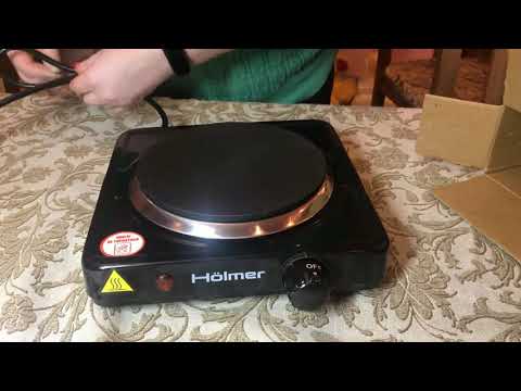 Настільна плита електрична Holmer HHP-110B